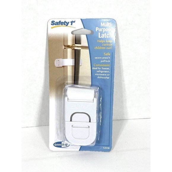 Safety 1st Multi-Purpose Latch - White - Picture 1 of 10